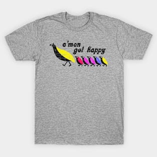 C'mon Get Happy - Vintage Retro T-Shirt
